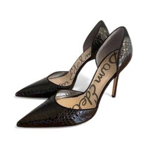 Elegant Black Stiletto Heels